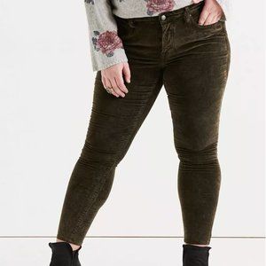 Lucky brand velvet jeans